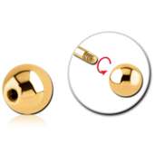 Pozlacená kulička 1.2/2.5 - sterilní obal